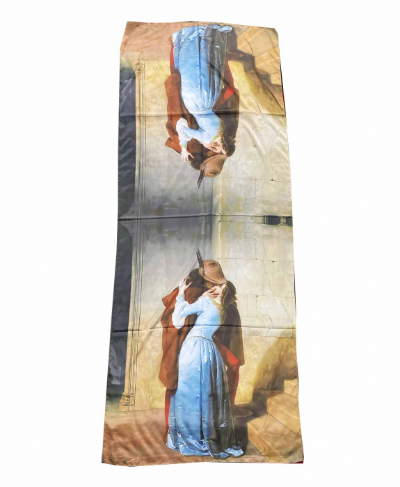 The Lady in Gold Esarfa Matase  - Gustav Klimt [2]