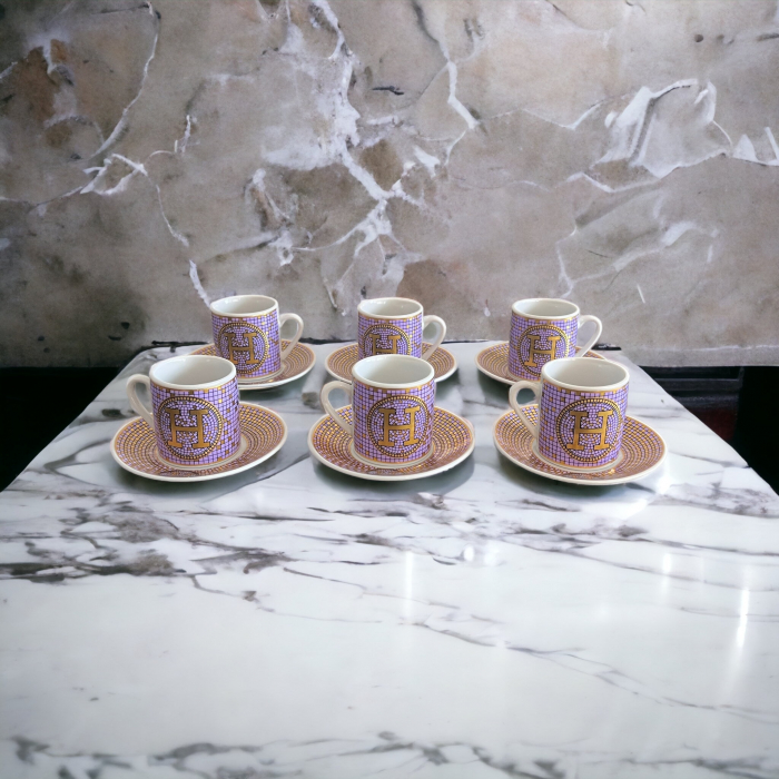 Espresso 6 Persoane Gold Purple Luxury [7]