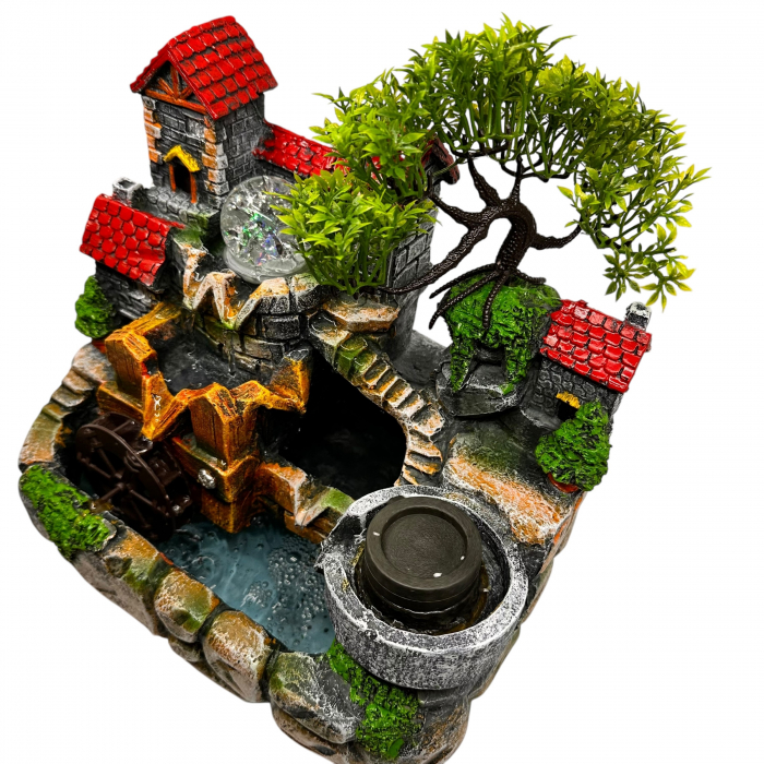 Fantana Feng Shui cu Apa Curgatoare si Bonsai [4]