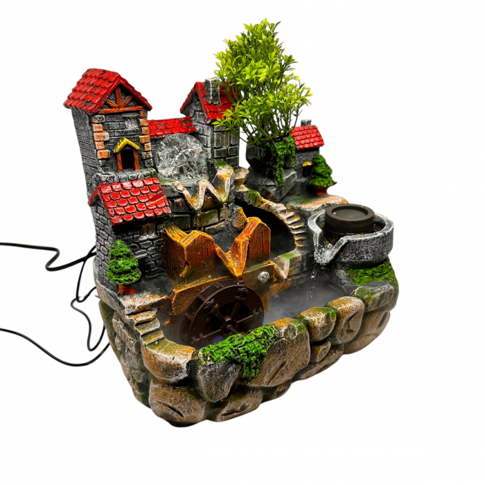 Fantana Feng Shui cu Apa Curgatoare si Bonsai [3]
