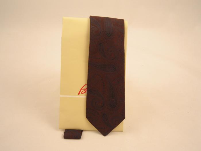 Cravata Brioni silk Paisley 100% Colectia vara 2010 -Made in Italy [3]