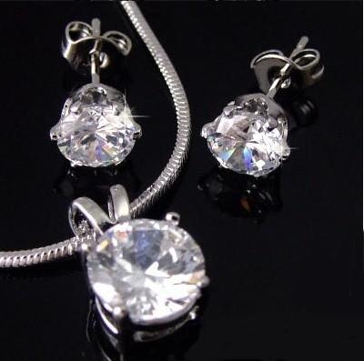 Diamond 3,5ct Set Medalion & Cercei by Borealy [2]