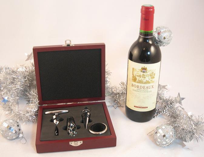 Set de accesorii pentru vin de Craciun [2]
