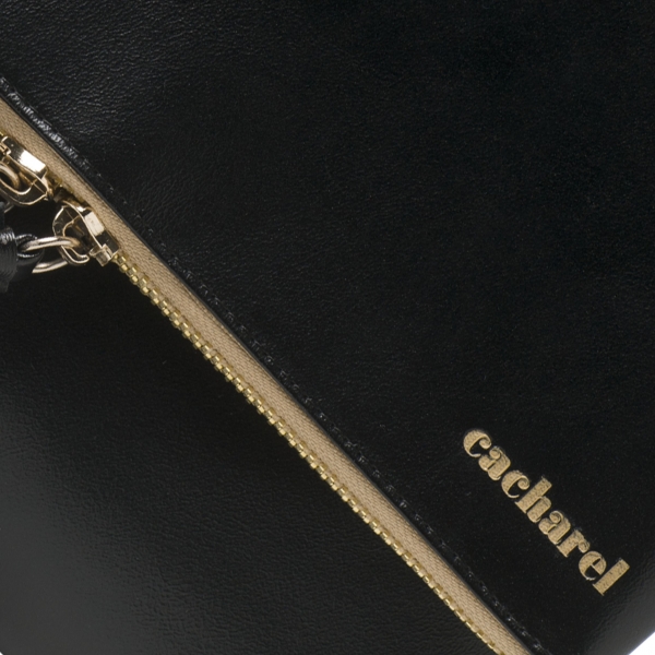 Geanta Cacharel Pompadour Noir & Bratara Tennis PinkGold Borealy - personalizabil [3]