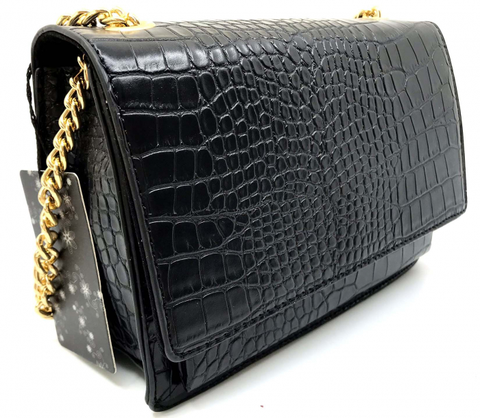 Geanta Croco Black Small [3]
