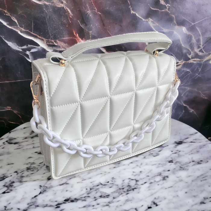 Geanta Summer White & Ceas Happy Cristals [6]