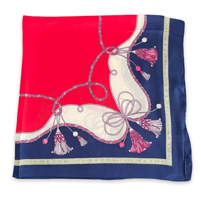 Geanta White Summer Glamour & Esarfa Matase [7]