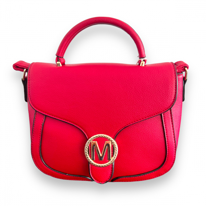 Geanta Red Madame & Esarfa Matase [5]