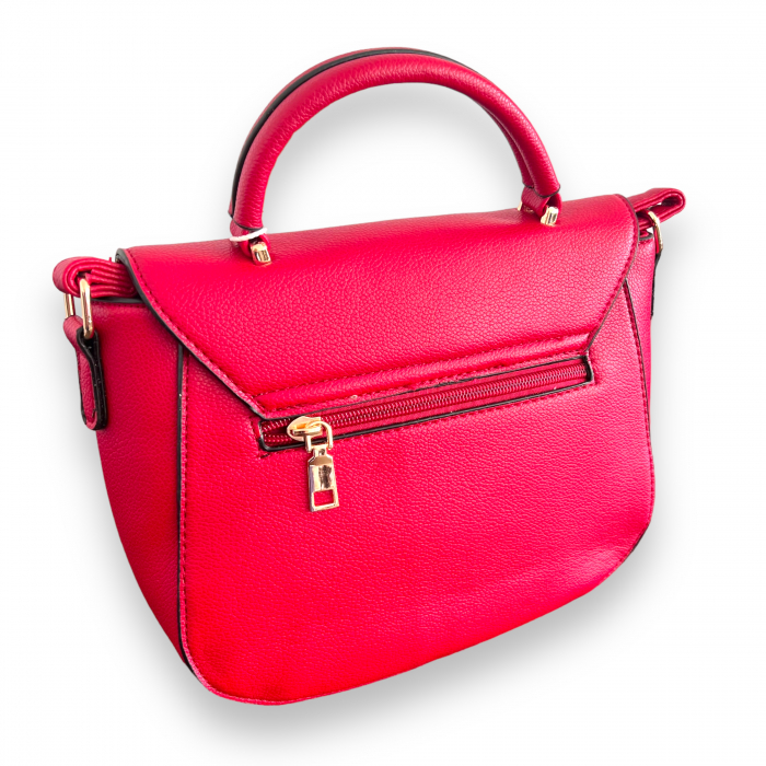 Geanta Red Madame & Esarfa Matase [2]