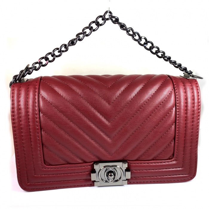 Geanta Red Cape si Bratara Small Diamonds Tennis Classic [4]