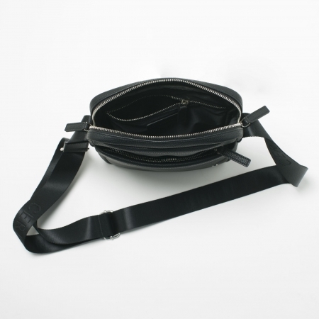 Geanta Borseta Reporter Hamilton Black Cerruti 1881 & Portofel Piele Naturala, by Borealy - personalizabil [4]