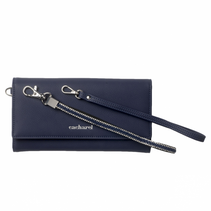 Geantă Poseta Cacharel Iris Bleumarine & Cercei Blue Fine by Borealy [3]