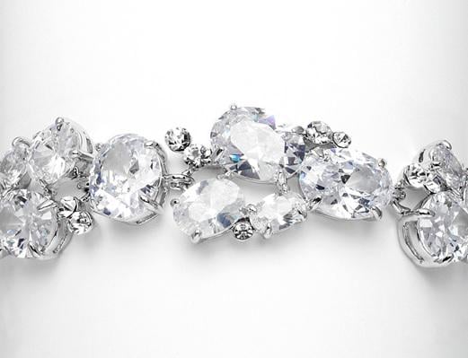 Glamour White Diamonds Bratara [2]
