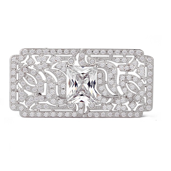 Great Gatsby Luxury Broşă Blue [2]