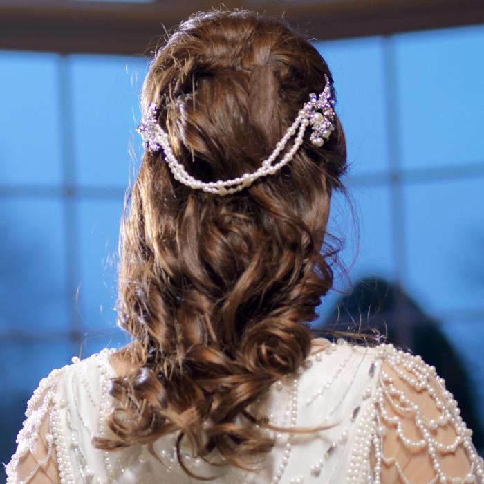 Great Gatsby Glamour Perle Headpiece Tiara [2]