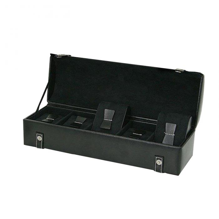 Cutie 5 Ceasuri Piele Naturală By Friedrich, seria Collector London Leather Made in Germany [3]