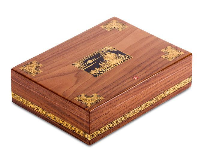Set Humidor Wiston Churchill by Credan si Butoni Gold Round by Credan [2]