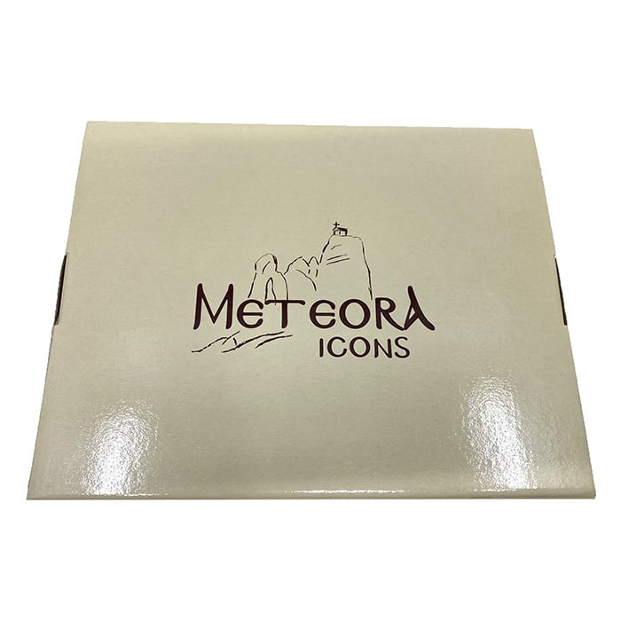 Icoana Cina cea de Taină placata Aur si Argint 925 Ortodoxa 32 cm x 24 cm - Meteora -  Made in Grecia [7]