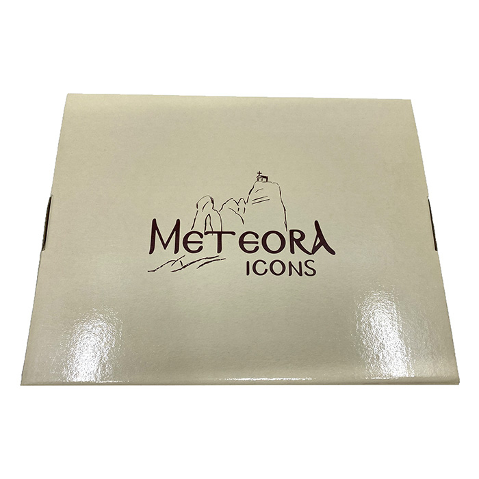 Icoana Cina cea de Taină placata Aur si Argint 925 Ortodoxa 25 cm x 19 cm - Meteora -  Made in Grecia [6]
