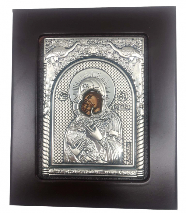 Icoana Maica Domnului si Pruncul din Argint [3]