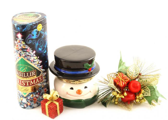 Cadou Muzical Snowman & Basilur Christmas Tea [1]