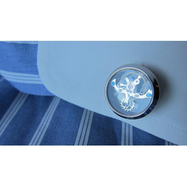 Set Butoni Tourbillon Luxury Silver si Note pad Black Hugo Boss - personalizabil [7]