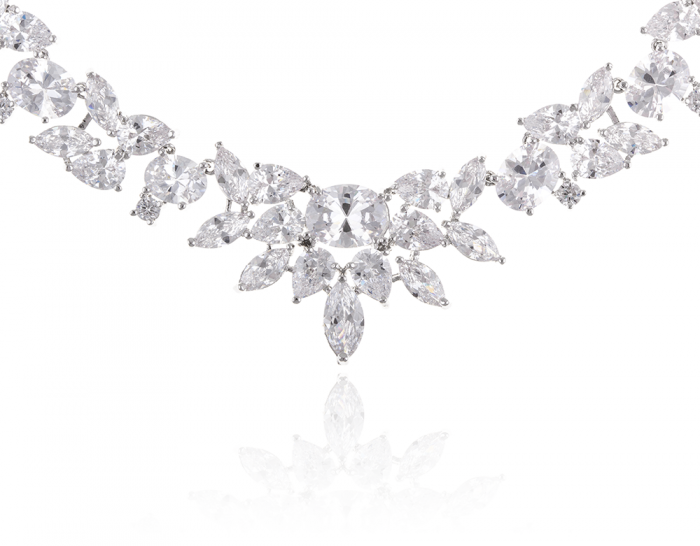 Set Cercei şi Colier Luxury Bridal Borealy [5]