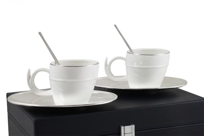 Silver Coffee Set for Two Chinelli - made in Italy [6]