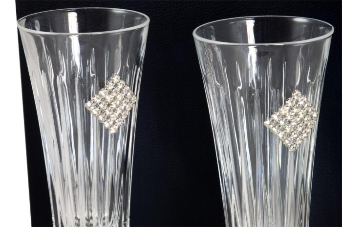 Set 2 pahare Regina Rombo by Chinelli - made in Italy [3]