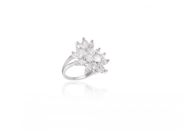 Colier, Cercei, Bratara si Inel Borealy Marquise Flowers [3]