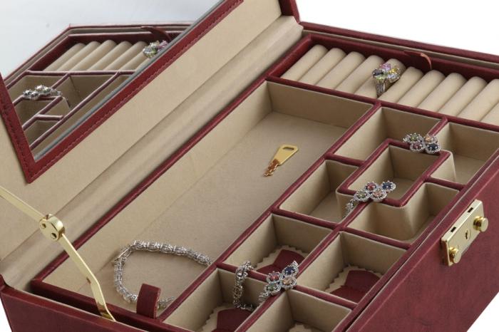 Cutie bijuterii Dark Red [5]