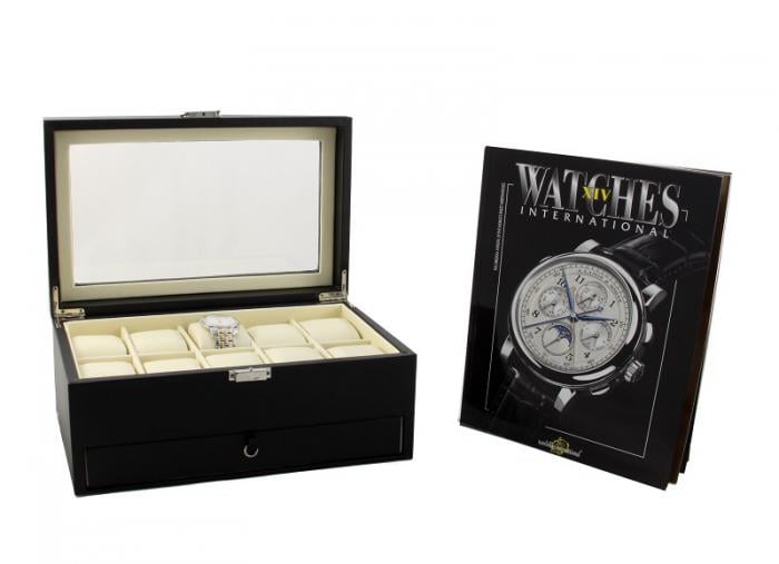 Cadou Black Watches Box & WATCHES International [2]