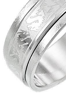 Inel Borealy Bărbaţi Dragon Spinner Marimea 8,5 [4]