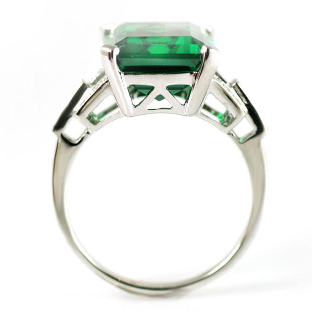 Inel Borealy Smarald Cocktail Charm - Marimea 6 [4]