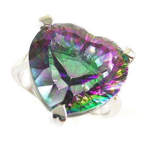 Inel Heart Mistic Topaz 10 carate Argint 925 [4]