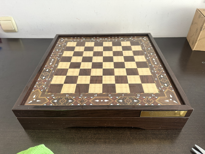 Joc de SAH PREMIUM din lemn nuc [12]