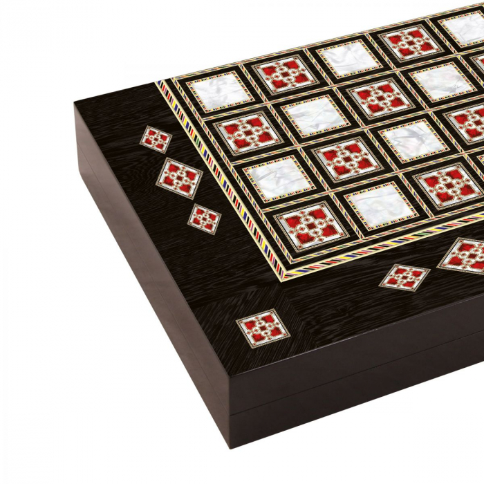 Joc Sah & Table - Antic Pearl Star, calitate premium [2]