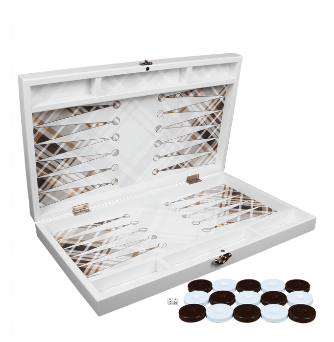 Joc Table Backgammon - LEATHER, calitate premium 49 X 30 cm [2]
