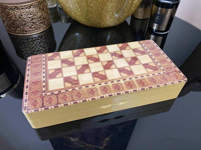 Joc Table si Sah - Wooden Box [4]