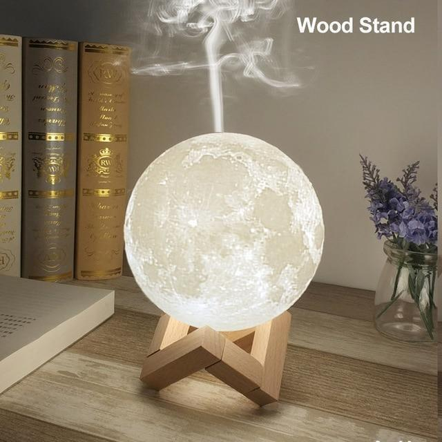 Lampa 3D Moon cu Umidificator, XL size - 15 cm DIAGONALA, 46 cm Circumferinta [3]