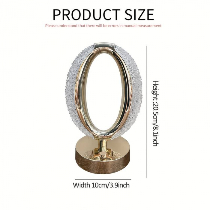 Lampa Cristal Touch Botania Gold [6]