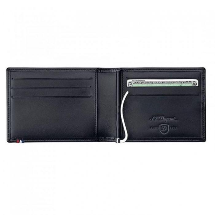 Set Leather Wallet Bank Note Black S.T. Dupont si Note Pad Black Hugo Boss [4]