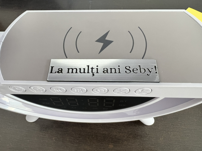 Life Assistant - Multifunction Ceas, Speaker, Lampa, Difuzor multifuncțional, încărcător wireless [9]