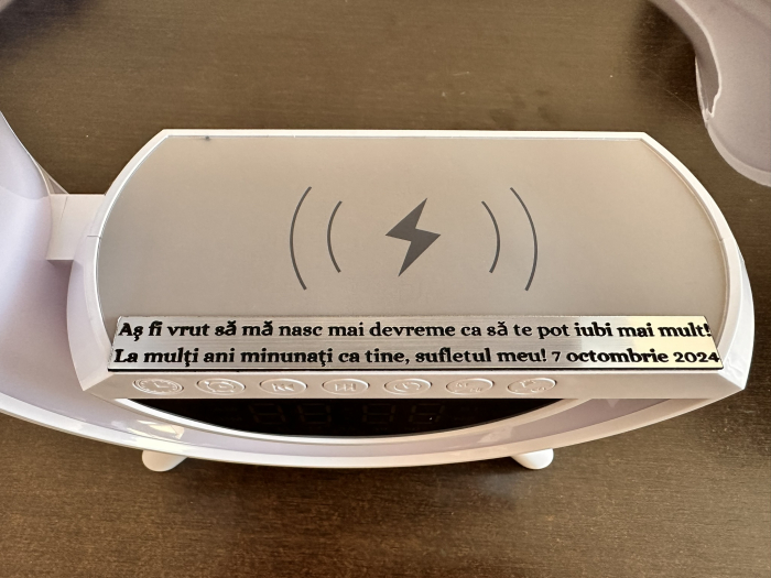 Life Assistant - Multifunction Ceas, Speaker, Lampa, Difuzor multifuncțional, încărcător wireless [6]