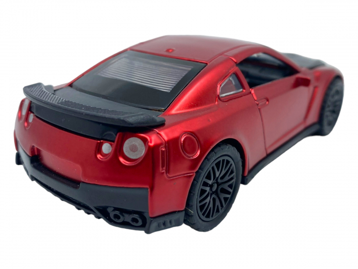 Masinuta copii metalica - Rosu inchis - cu usi ce se deschid [2]