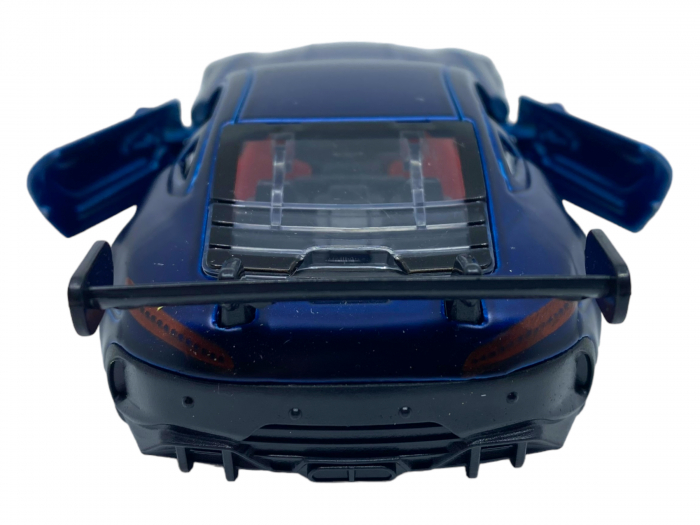 Masinuta copii metalica - Albastra - cu usi ce se deschid [2]