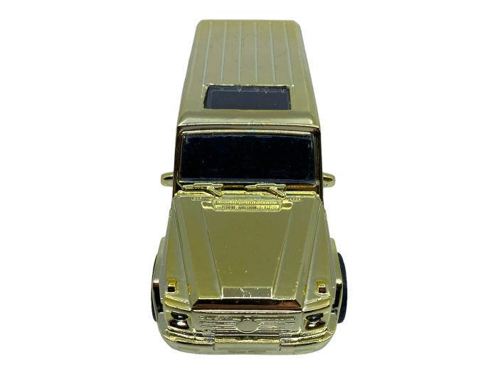 Masinuta copii metalica - SUV Auriu - cu usi ce se deschid [3]