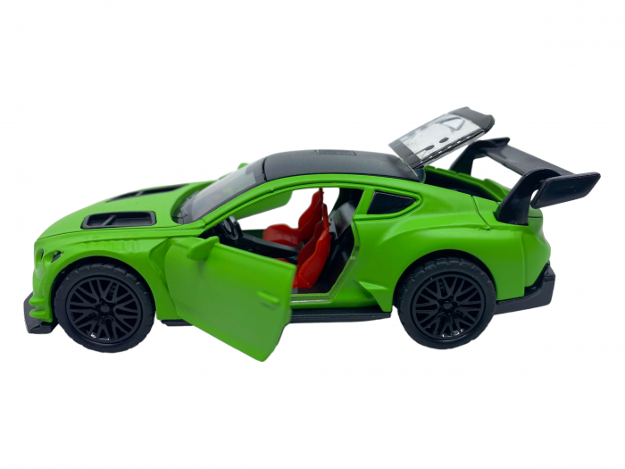 Masinuta copii metalica - Verde - cu usi ce se deschid [5]