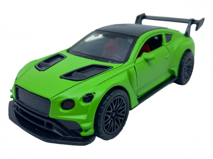 Masinuta copii metalica - Verde - cu usi ce se deschid [6]