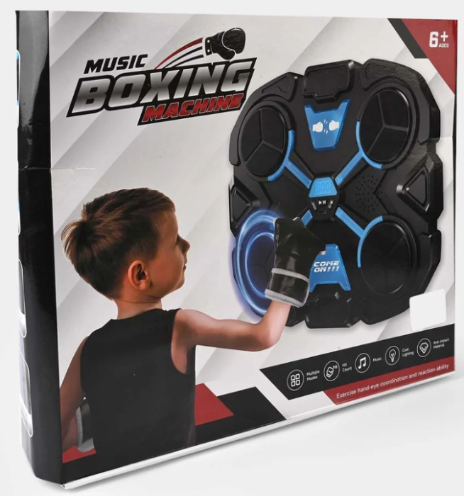 Musical Boxing Machine pentru copii 6+ ani – Box cu Muzică, Lumini și Reacție Rapidă | Cadoul Perfect pentru Copii [4]